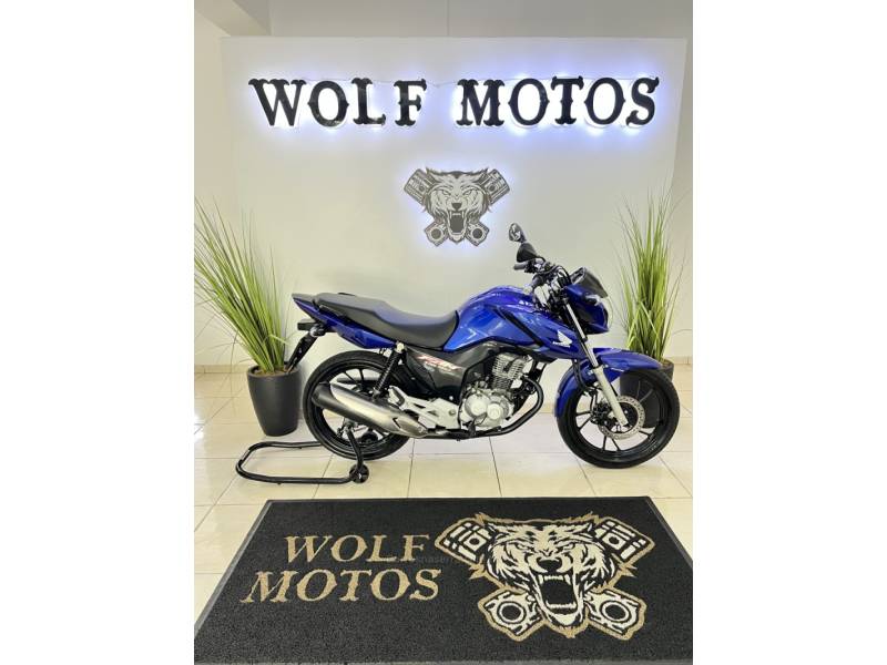HONDA - CG 160 - 2021/2022 - Azul - R$ 17.900,00