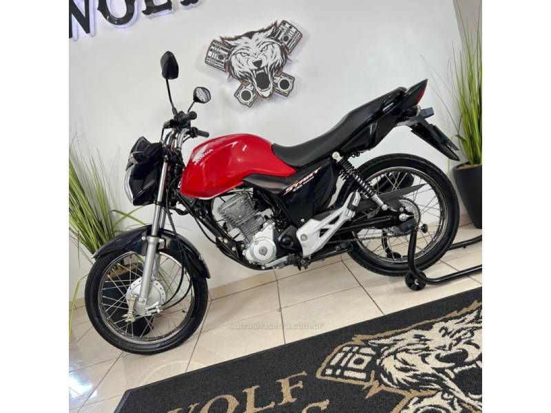 HONDA - CG 160 - 2021/2022 - Vermelha - R$ 16.500,00