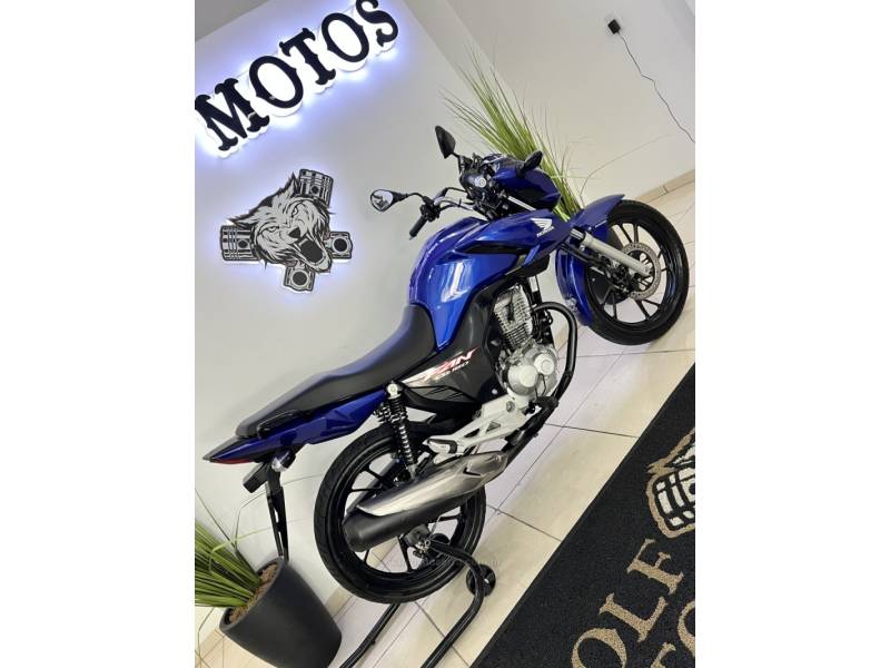 HONDA - CG 160 - 2021/2022 - Azul - R$ 17.900,00