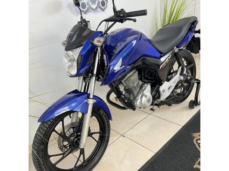 HONDA - CG 160 - 2021/2022 - Azul - R$ 17.900,00