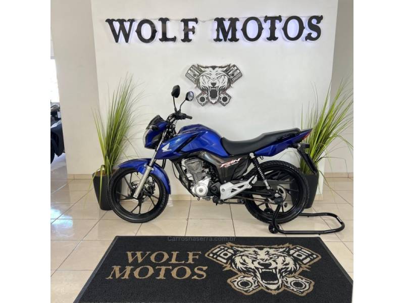 HONDA - CG 160 - 2021/2022 - Azul - R$ 17.900,00