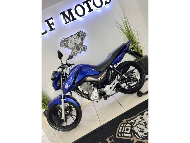 HONDA - CG 160 - 2021/2022 - Azul - R$ 17.900,00