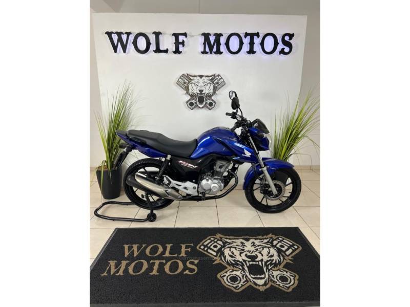 HONDA - CG 160 - 2021/2022 - Azul - R$ 17.900,00